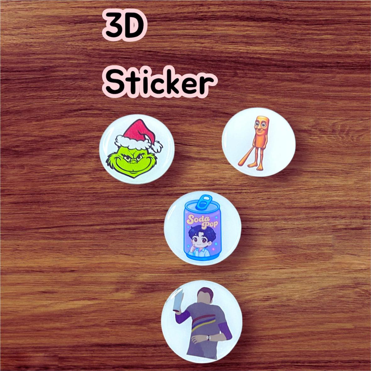 20 Number Blocks Stickers