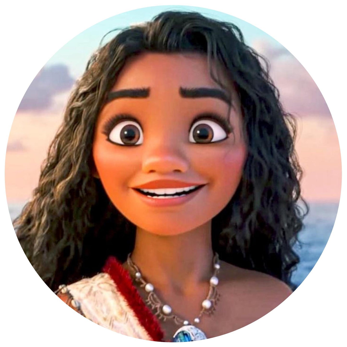 Personalised Moana Stationery Gift Set | Mini Notebook, Stickers, Keychain & More -
