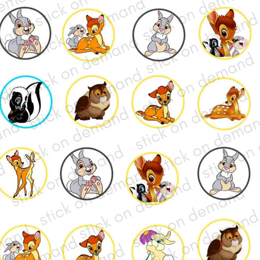 20 Bambi  Stickers