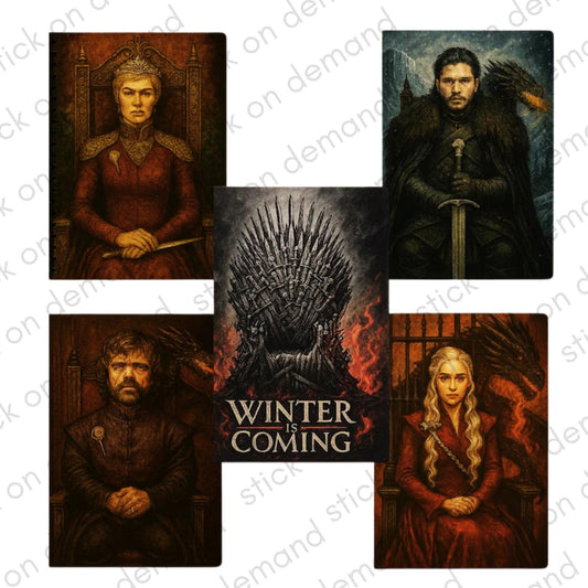 Game of Thrones Notebook, Lined Journal (A5) / Mini Notebook