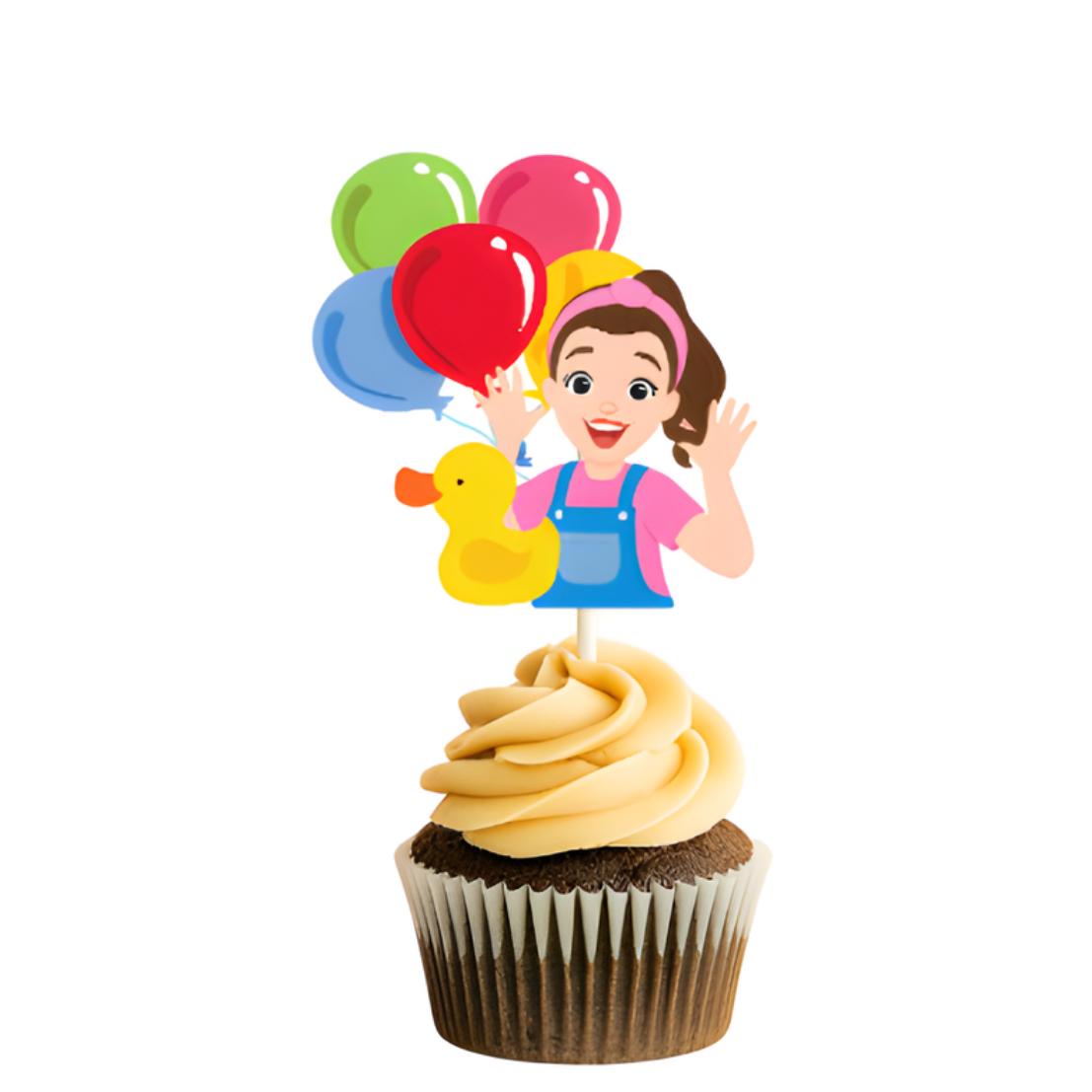 Rachel Topper Set – Handmade Cupcake & Centerpiece Decorations