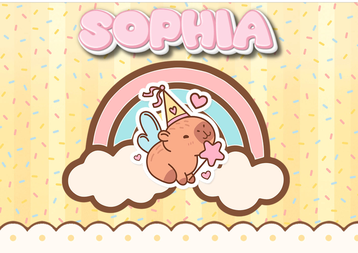 Personalised Capybara  Placemat & Coaster  - Tableware – Custom Designs Available -