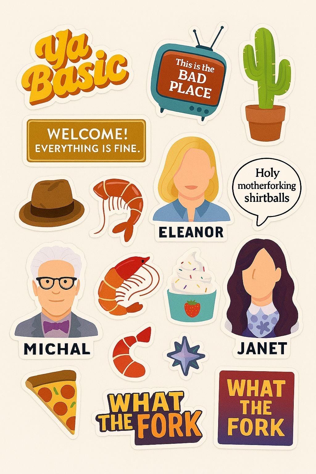 The Good Place  Stickers