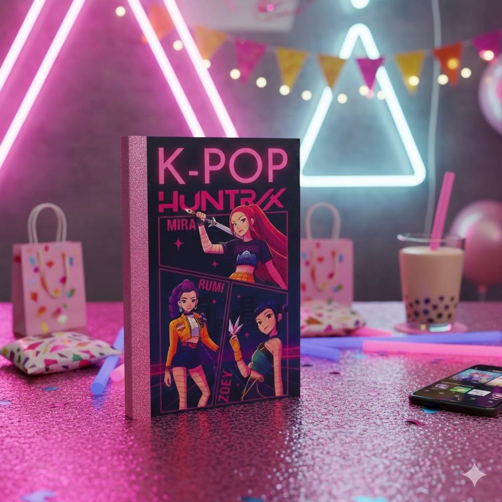 K-POP Glitter Notebook - Kpop Party Favor / Mini K-pop note / Great for Party Favors and Gifts / Mini Note Kpop / A5  Notepad