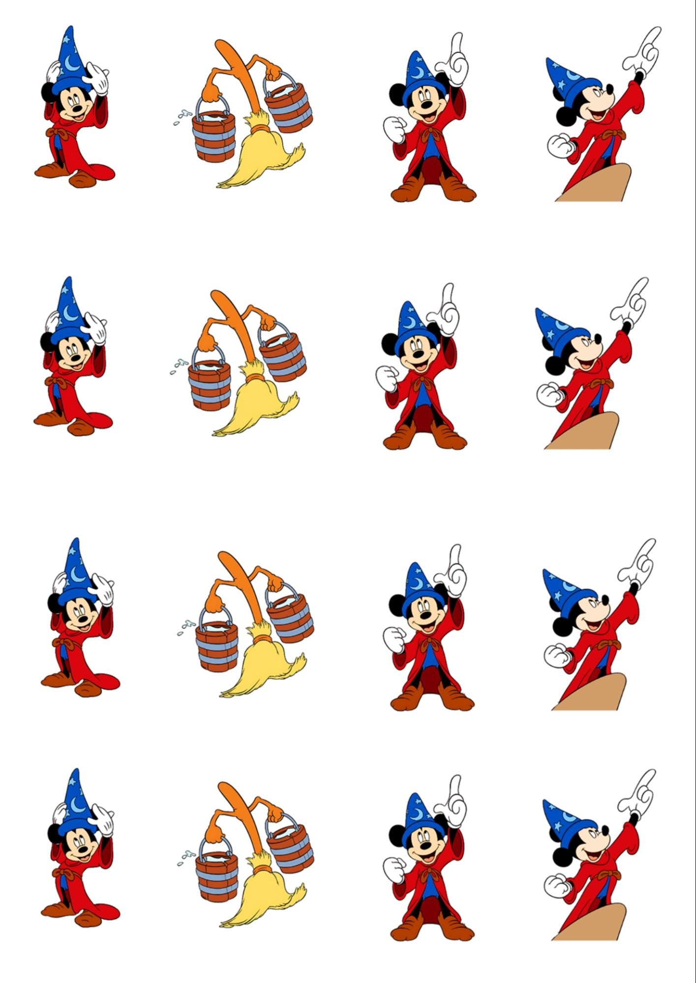 16 Mouse Sticker - Fantasia Stickers