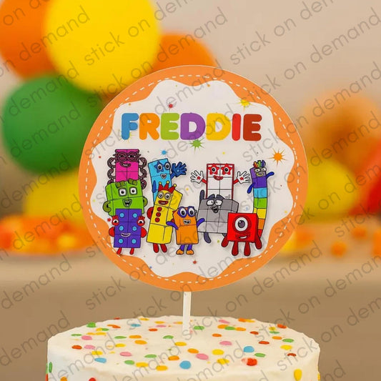 Personalised Numbers  Birthday Cake Topper – Personalized Name – Numbers  Topper