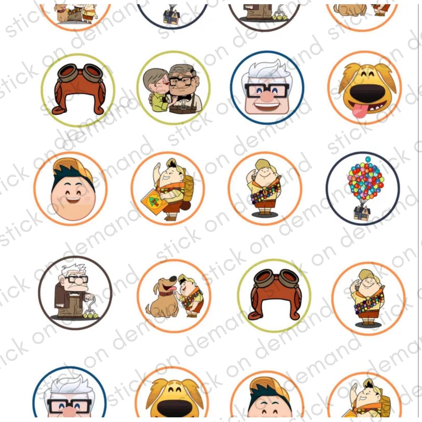 20 Up Movie  Stickers