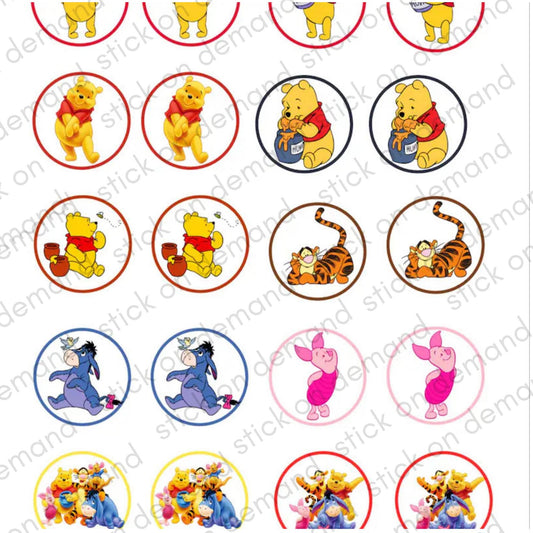 20 Winnie the Pooh Stickers