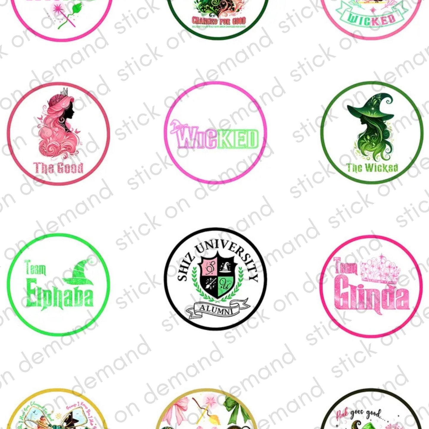 Wicked Stickers - Waterproof Vinyl, Party & Gift Kit