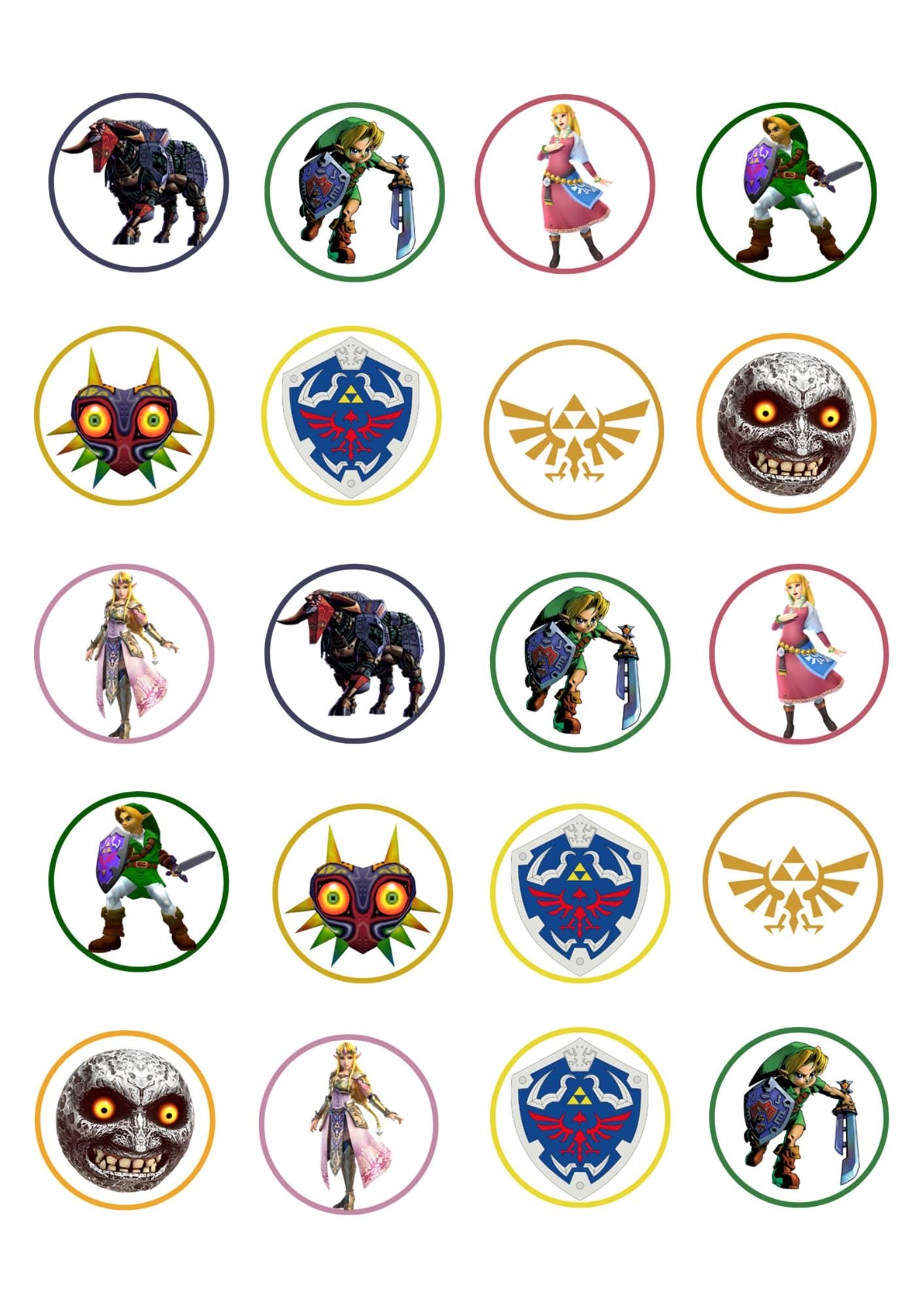 20 Zelda Stickers
