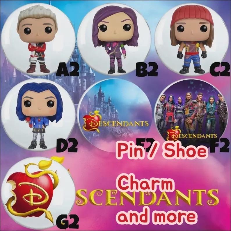 Descendants Keychain Party Favor