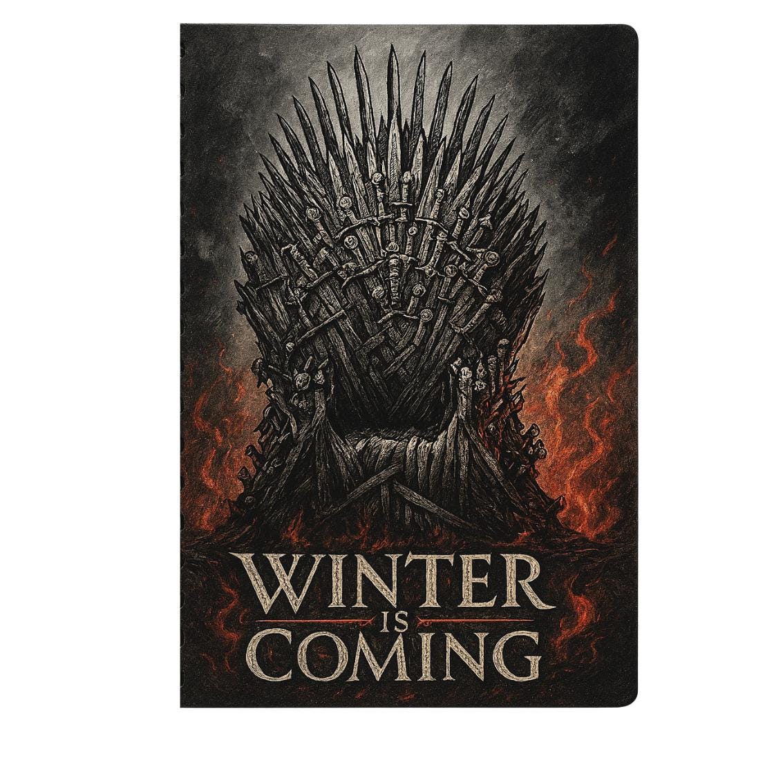 Game of Thrones Notebook, Lined Journal (A5) / Mini Notebook