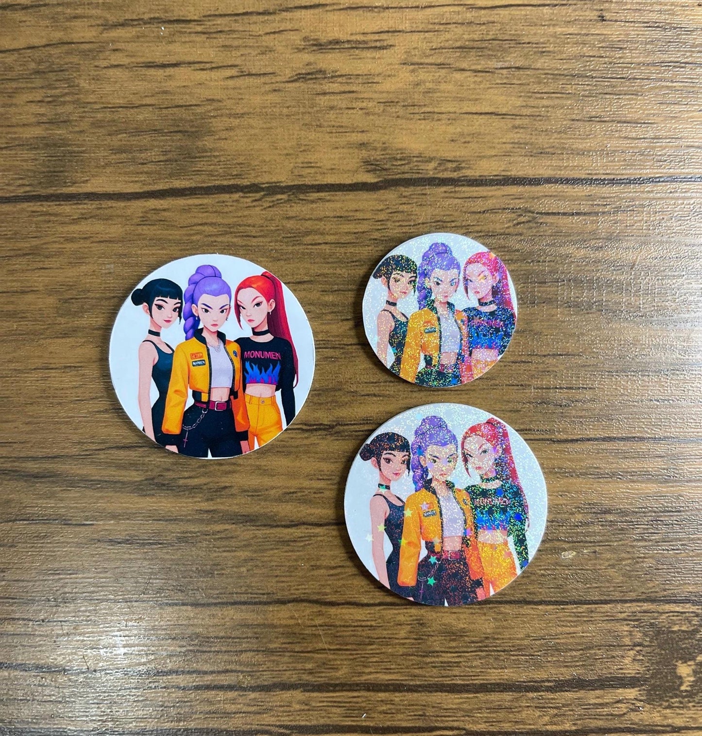 KPop Pin   / Shoe Charm / Keyring / Magnet