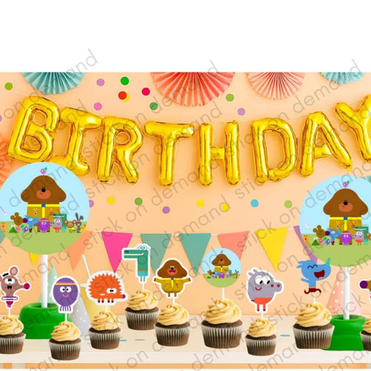 Duggee Birthday Party Topper Set