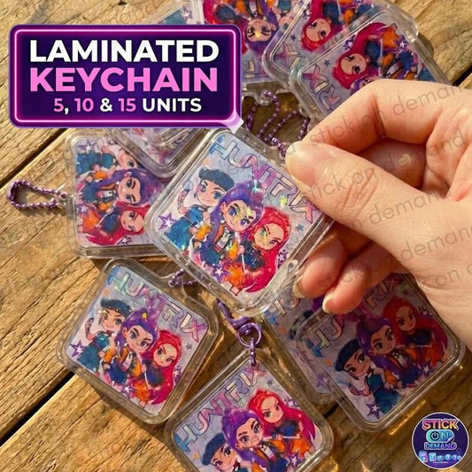 Bulk Party Favor Keychains - Set of 5, 10, 15 - Sparkling Galaxy Girl Birthday Theme - Kids Party Bag Fillers - Holographic Shimmer Favors