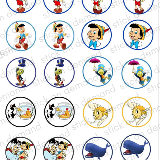 20 Pinocchio Sticker