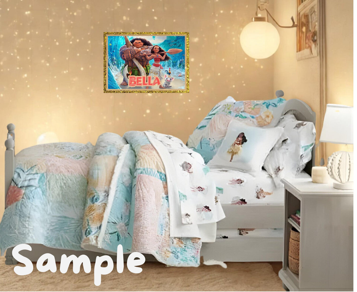 Personalised Roblox A3 Poster, Custom Cartoon Name Print