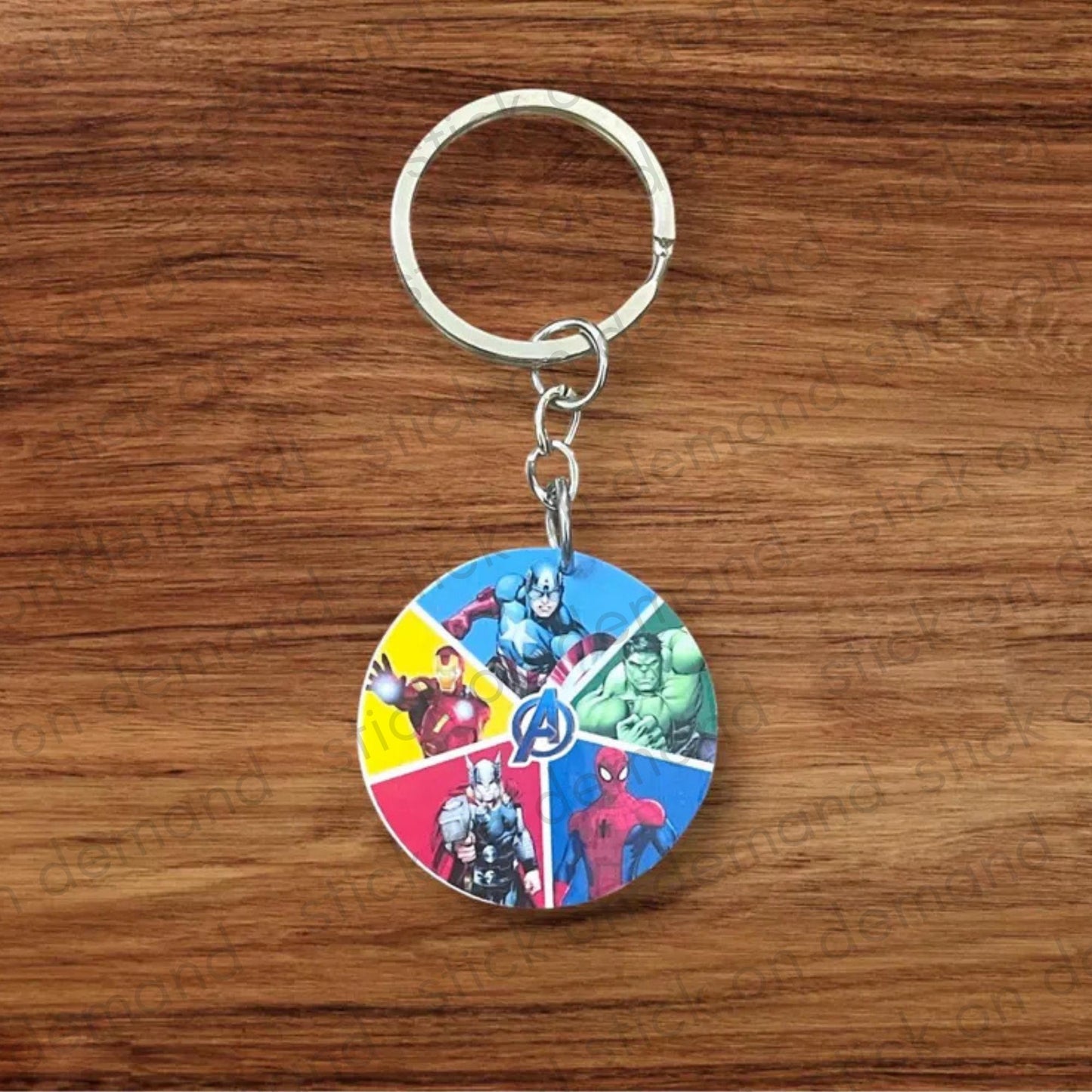 SuperHero Keychain Party Favor