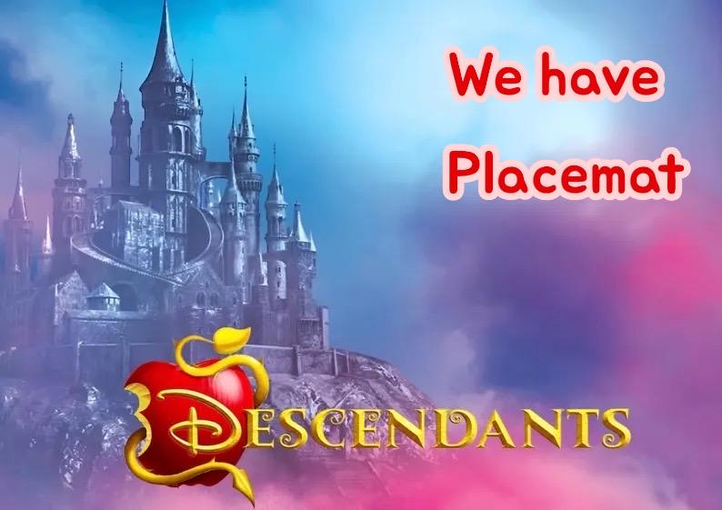 Descendants Keychain Party Favor
