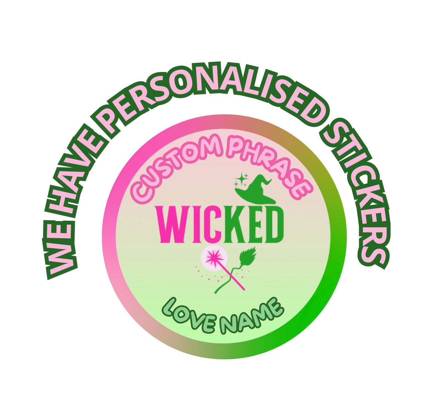 Wicked Keychain Party Favor  — Cute Birthday Favour, Bulk Kids Party Gifts,   Wicked Party - Party Favor - Wicked