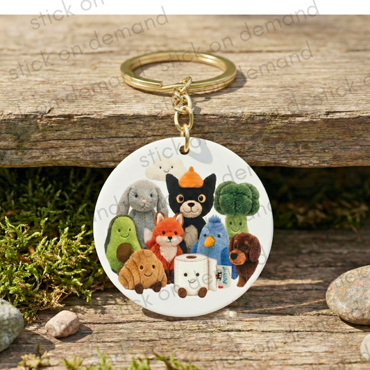 Jellycat Keychain Party Favor