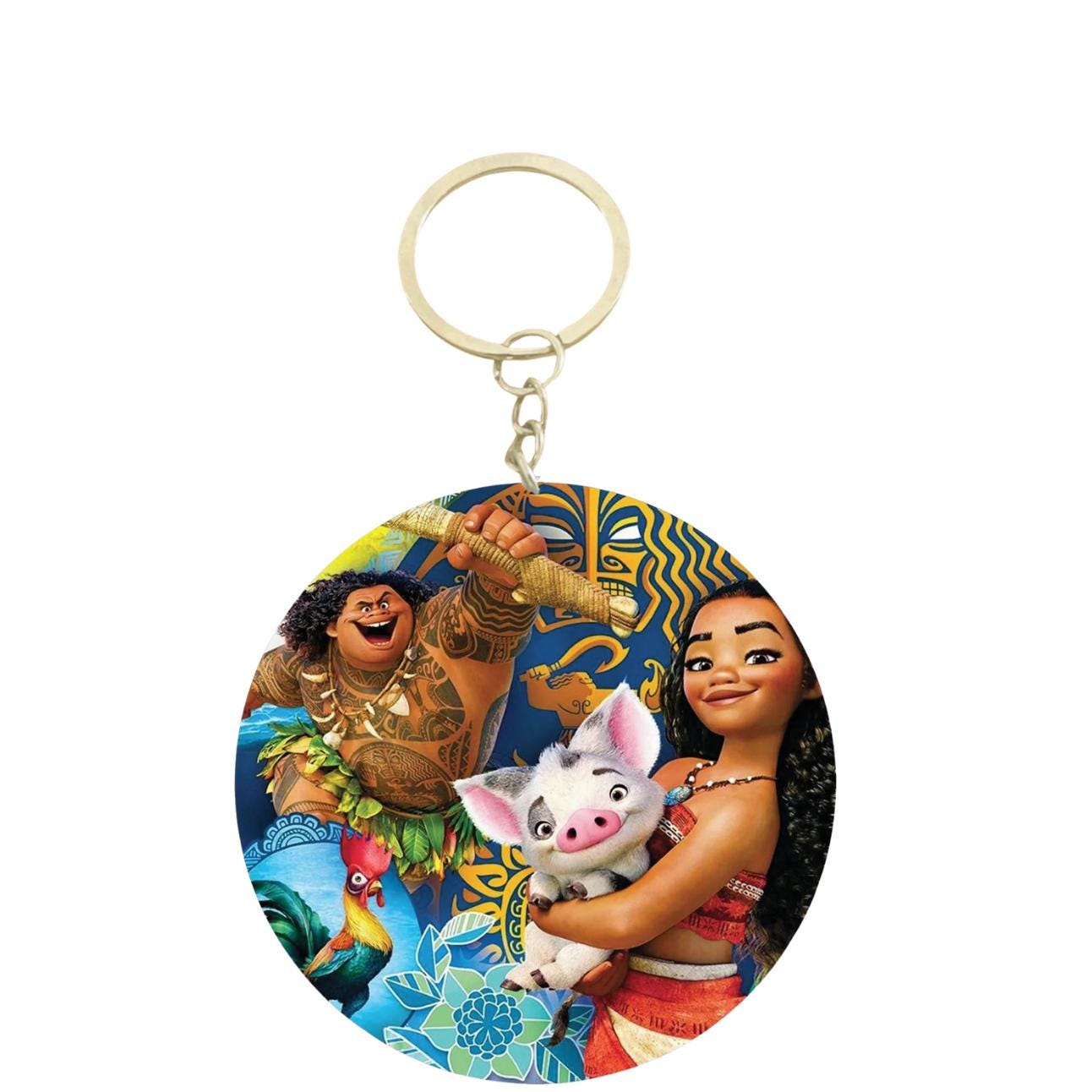 Personalised Moana Stationery Gift Set | Mini Notebook, Stickers, Keychain & More -