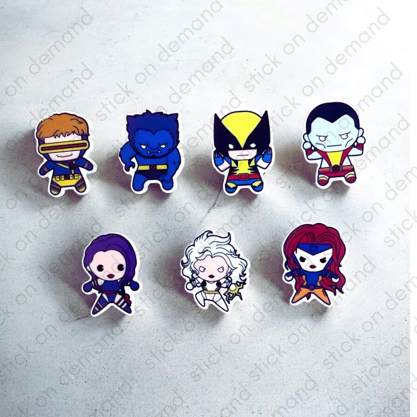 X-Men Resin Pin or Shoe Charm