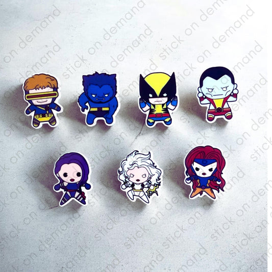 X-Men Resin Pin or Shoe Charm