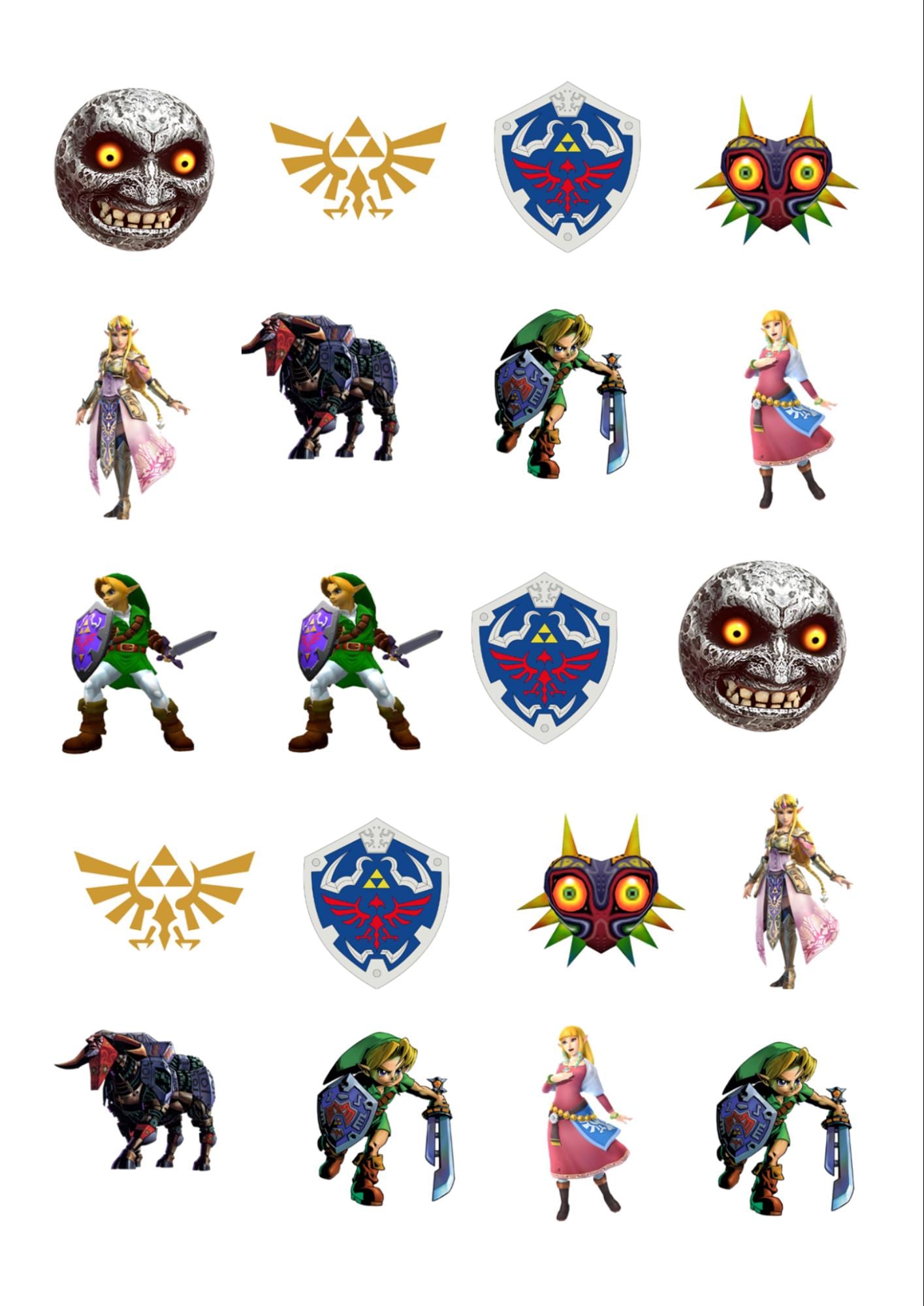 20 Zelda Stickers
