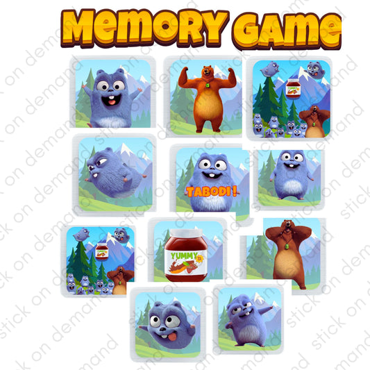 Memory Game Grizzly  - Memory Game
