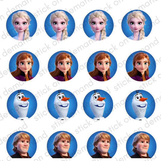 20 Frozen  Stickers