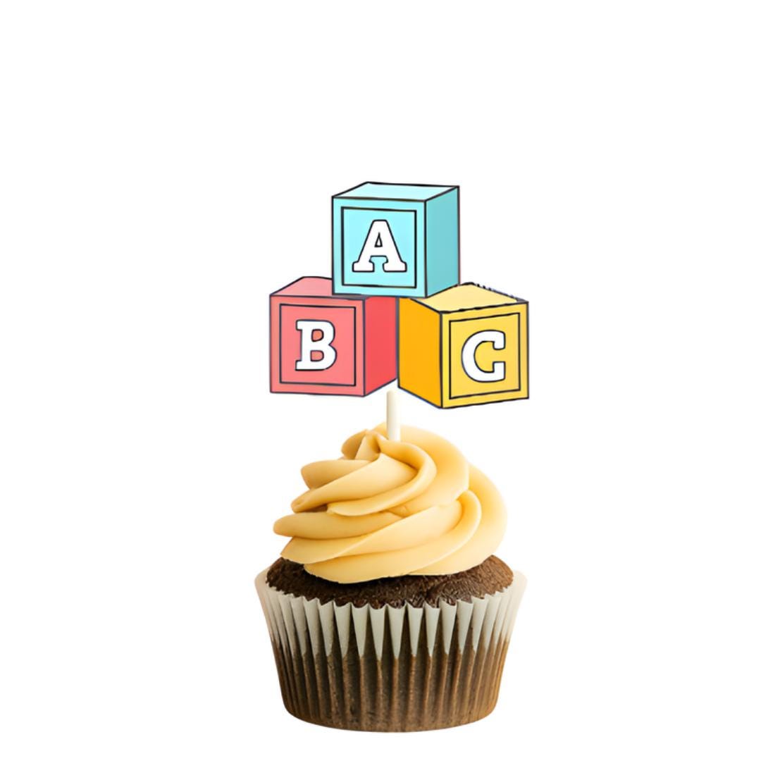 Rachel Topper Set – Handmade Cupcake & Centerpiece Decorations