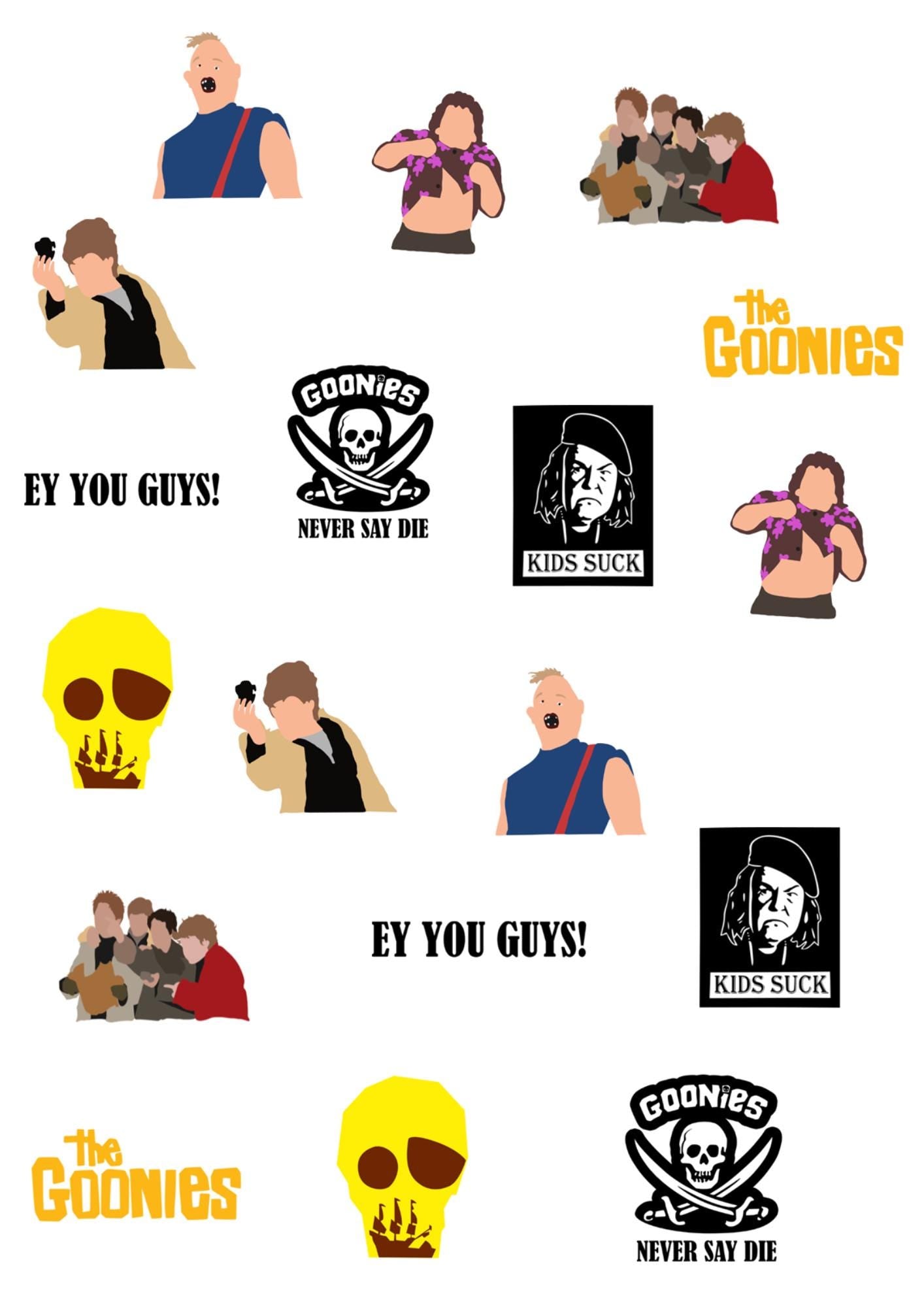 The Goonies Stickers