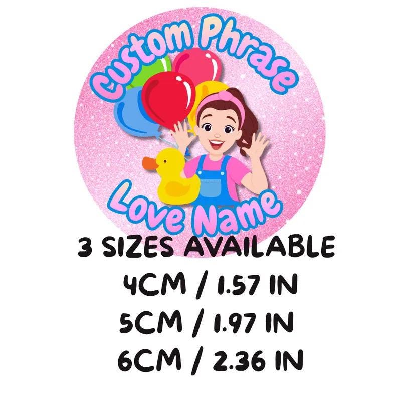 Personalised Small Rachel Party Favor Bag – Birthday Theme - Birthday Bag / Rachel  Party Favors Bag