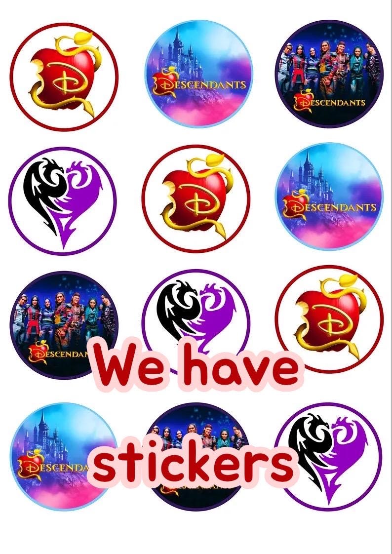 Descendants Keychain Party Favor